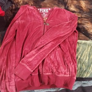 Pink Victoria secret zip up